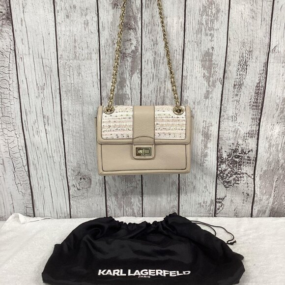 EUC Karl Lagerfeld Chain Crossbody w/Dustbag